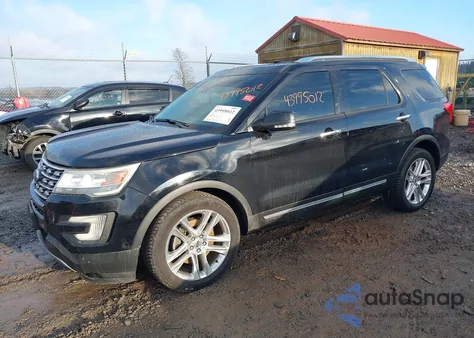 2016 Ford Explorer Limited z USA, uszkodzony, nr VIN 1FM5K8F87GGC65278